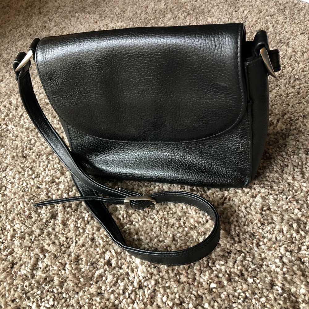 Black Coletta Genuine Leather Purse